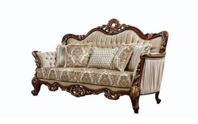 Chesterfield conjunto de sofás con mesa de centro sofá tapizado de 5 piezas.