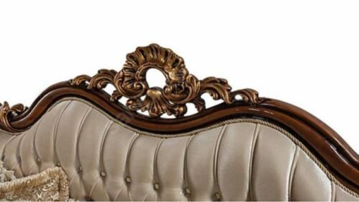 Chesterfield conjunto de sofás con mesa de centro sofá tapizado de 5 piezas.