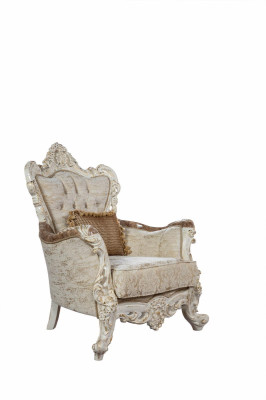 Juego de sofá conjunto de sillones estilo barroco rococó de 4 piezas con mesa de centro muebles