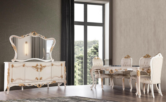 Sofá de tres plazas con tapizado de sofá, juego de muebles para sala de estar con aparador de 3 piezas.