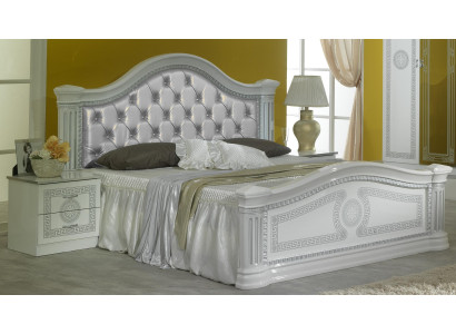 Conjunto de dormitorio de alta calidad de 3 piezas Cama Cama Doble Camas 2x Mesita de Noche Chesterfield