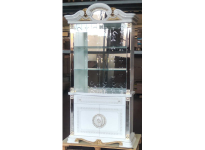 Vitrinas clásicas Armarios de vitrina Armario de vitrina Armarios de pared Muebles italianos