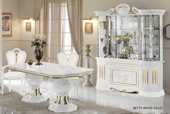Clásica mesa de comedor de diseñador, estilo italiano, muebles de mesa de sala de estar.