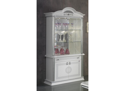 Cómoda Vitrina Cómodas Vitrinas Armario de cristal Diseñador italiano Armario