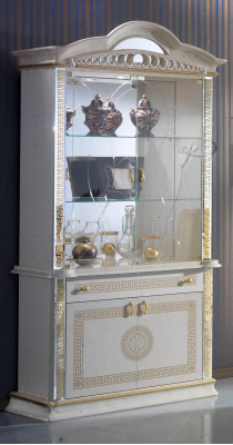Cómoda Vitrina Cómodas Vitrinas Armario de cristal Diseñador Armario Armarios