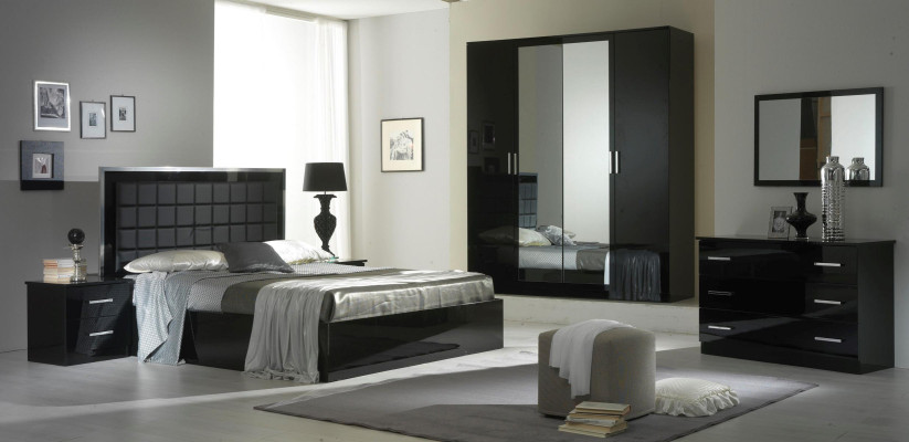 Armario de ropa de lujo, armarios de diseñador de alto brillo, muebles de madera para el hogar, nuevos.