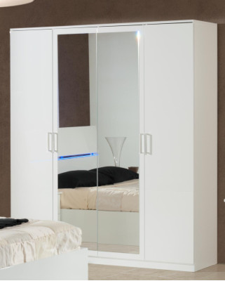Armario de ropa de diseñador armarios de ropa de alto brillo muebles vivir madera de alto brillo