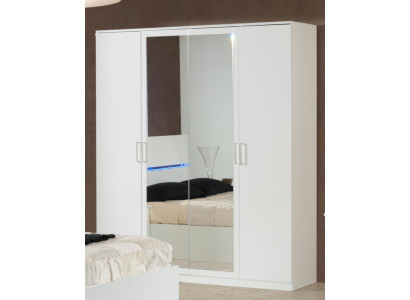 Armario de ropa de diseñador armarios de ropa de alto brillo muebles vivir madera de alto brillo