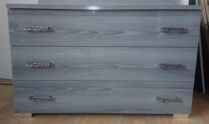 Diseño de cómoda de lujo de madera de 120 * 43, aparador, armarios de salón.