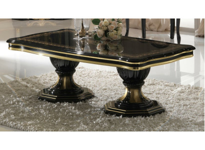 Mesa de café de diseño de lujo, mesas auxiliares para sala de estar, muebles italianos.