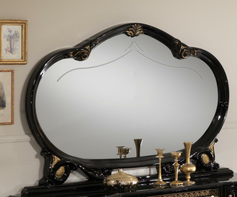 Espejo de pie de vidrio con diseño italiano para muebles, espejo de mesa de aparador nuevo.