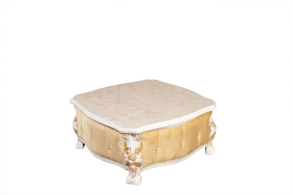 Conjunto clásico de sofá 4 piezas Set Barroco Rococó Muebles de lujo Sofá de salón