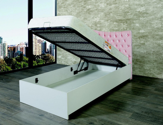Cama Chesterfield Diseño de Dormitorio Camas de Lujo de Madera Cama de Niños Muebles