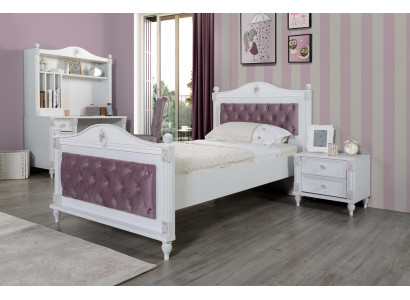 Cama Estructura de cama Dormitorio juvenil Habitación infantil Madera moderna Camas Nuevas
