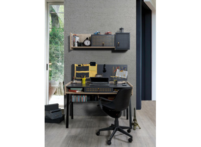 Escritorio Estante de Pared Mesa Estilo Italiano Mobiliario de Madera Nuevo
