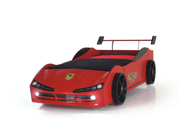 Coche de carreras Auto Cama Colchón Cama infantil Cama de coche Mobiliario de habitación infantil