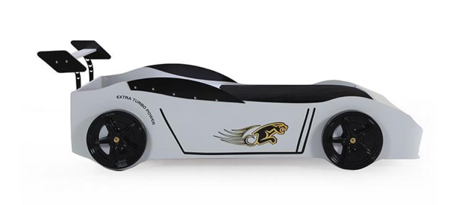 Coche de carreras Auto Cama Colchón Cama infantil Cama de coche Mobiliario de habitación infantil