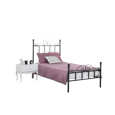 Mesa de noche de cama 2 piezas. Conjunto de dormitorio de diseño Muebles de cama de lujo