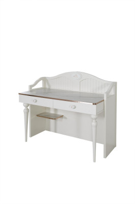 Conjunto de dormitorio de 5 piezas. Cama mesita de noche escritorio cama infantil muebles