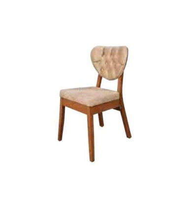 Silla de madera beige, silla Chesterfield, sillas de diseñador, muebles de asiento lujosos.