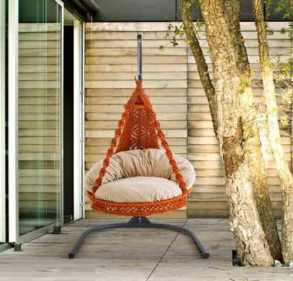 Columpio Columpio Suspensión Cesta colgante Sillón de jardín Silla colgante Silla Silla colgante