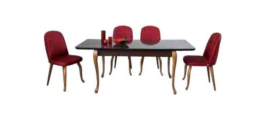 Mesa de comedor Conjunto de comedor Conjunto de asientos Conjuntos de comedor Mesa de comedor 4 sillas 5 piezas.