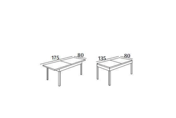 Conjunto de comedor moderno, conjunto de muebles de comedor, mesa de comedor, asientos acolchados 5 piezas.
