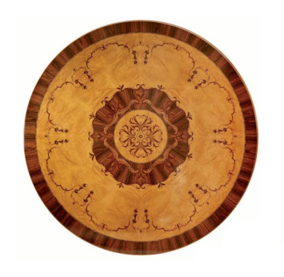 Conjunto de comedor Mesa de comedor Silla Vitrina Grupo de comedor Marrón Juego de 7 piezas