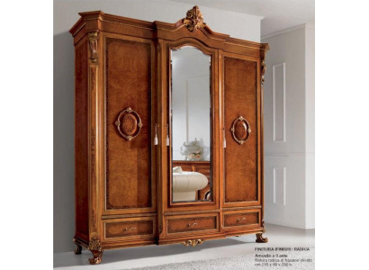 Armario de ropa marrón Armarios Ropa Dormitorio Madera Muebles Armario