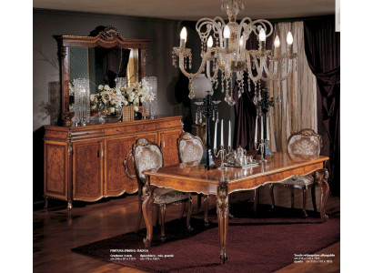 Grupo espejo aparador gabinete armarios madera muebles marrón sala de estar