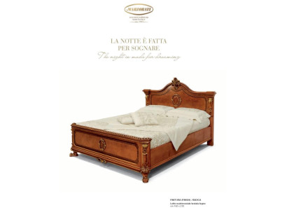Cama cama doble camas dormitorio marco de cama marrón madera camas