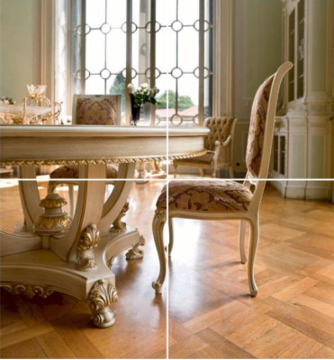 Conjunto de comedor, mesa de comedor, silla, mesa, redondo, set de 5 piezas, grupo.