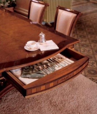 Mesa de comedor de lujo grande, mesa de comedor esquinera, mesa de comedor XXL