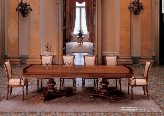 Mesa de comedor de lujo grande, mesa de comedor esquinera, mesa de comedor XXL