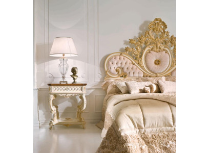 Mesitas de noche mesita de noche consolas mesa auxiliar consolas de noche lujo beige barroco.