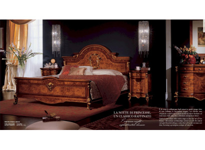 Cama Cama doble Lujo Tela Dormitorio Beige Camas Madera Marco de cama