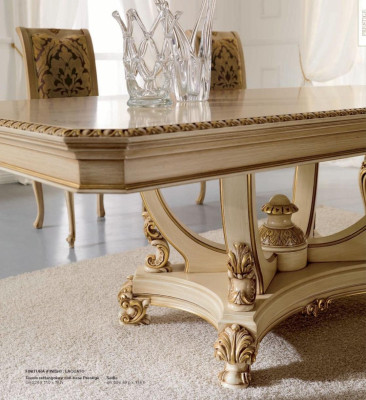 Mesa de comedor de lujo, mesa de comedor, esquina de comedor, mesa de comedor, madera beige