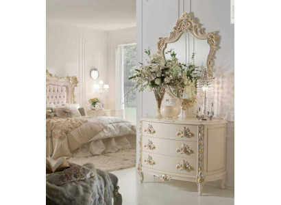 Cómoda Gabinetes Lujo Cómodas Armario Madera Muebles Barrocos Dormitorio