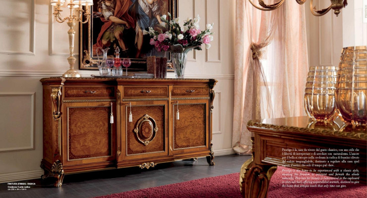 Aparadores armarios cómodas madera armario comedor marrón