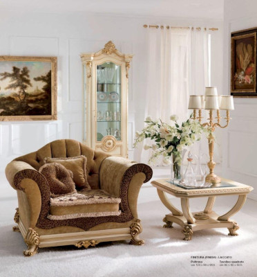 Vitrina armarios Lujo Vitrinas Madera Muebles de salón Oro Armario
