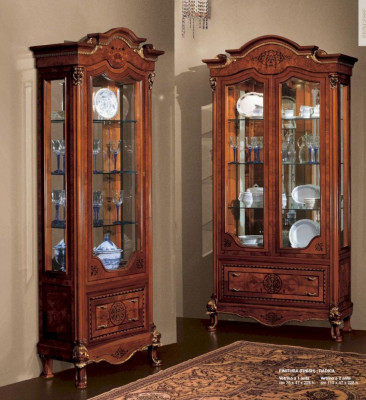 Vitrina perfecta marrón armarios de lujo armario vidrio madera sala de estar