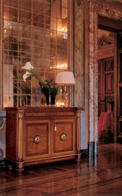 Aparador Cómoda Madera Muebles de sala Armario Lujo Marrón
