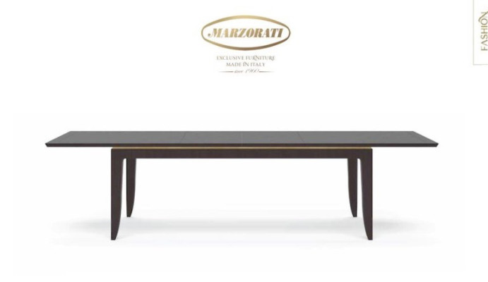 Mesa extensible de comedor de madera para esquina de comedor.