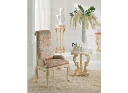 Silla de comedor de lujo Silla de comedor Sillón Asiento Sillas de madera Beige