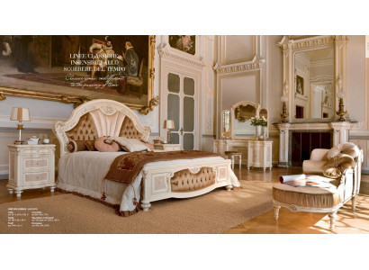 Mesita de noche cómoda consola beige mesa madera dormitorio.