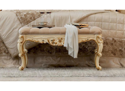 Taburete de lujo Chesterfield, taburete auxiliar acolchado de banco de dormitorio.
