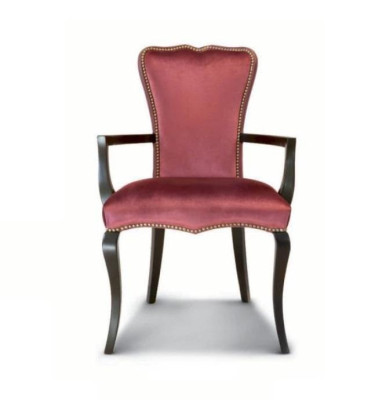 Silla Silla de comedor Tapizado Oficina Comedor Asiento Tela Rojo Moderno