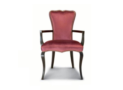 Silla Silla de comedor Tapizado Oficina Comedor Asiento Tela Rojo Moderno