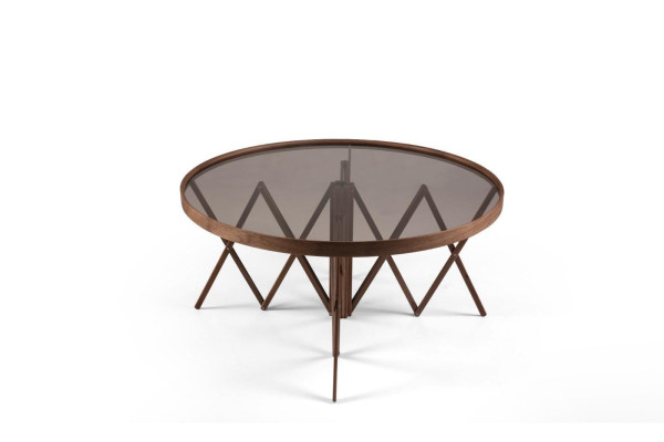 Conjunto de sala de estar de diseñador 2x mesas de centro redondas Mesa de café Muebles de lujo