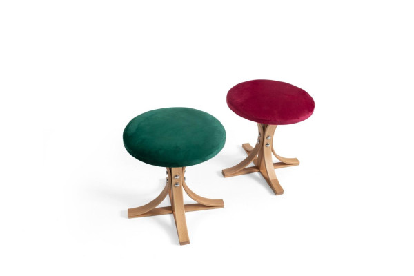 Juego de sala: Mesa de centro, 2 taburetes, muebles de lujo, mesa de café moderna.